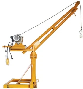 Inquiry about 500KGS Mini Construction Crane from spain
